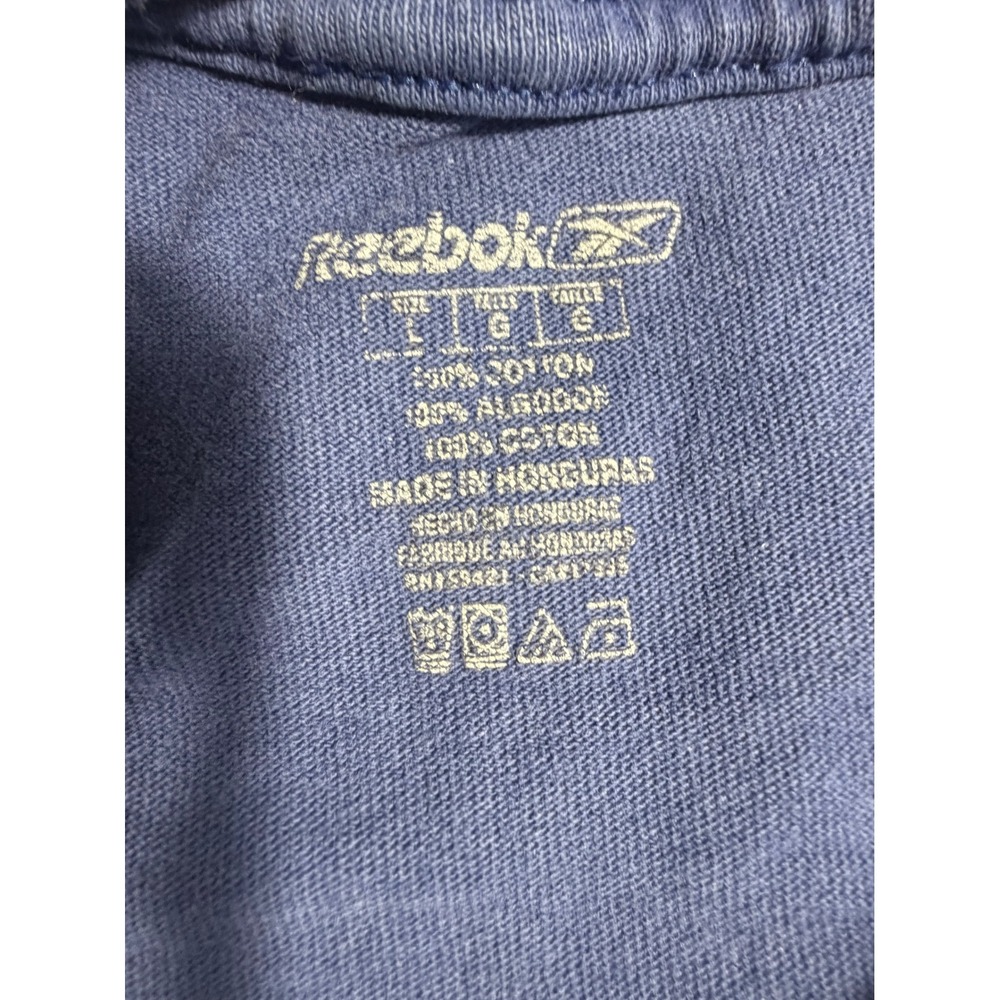 Reebok NHL Long Sleeve T-Shirt Mens XL Blue 2016 Winter Classic Foxboro - Picture 5 of 7